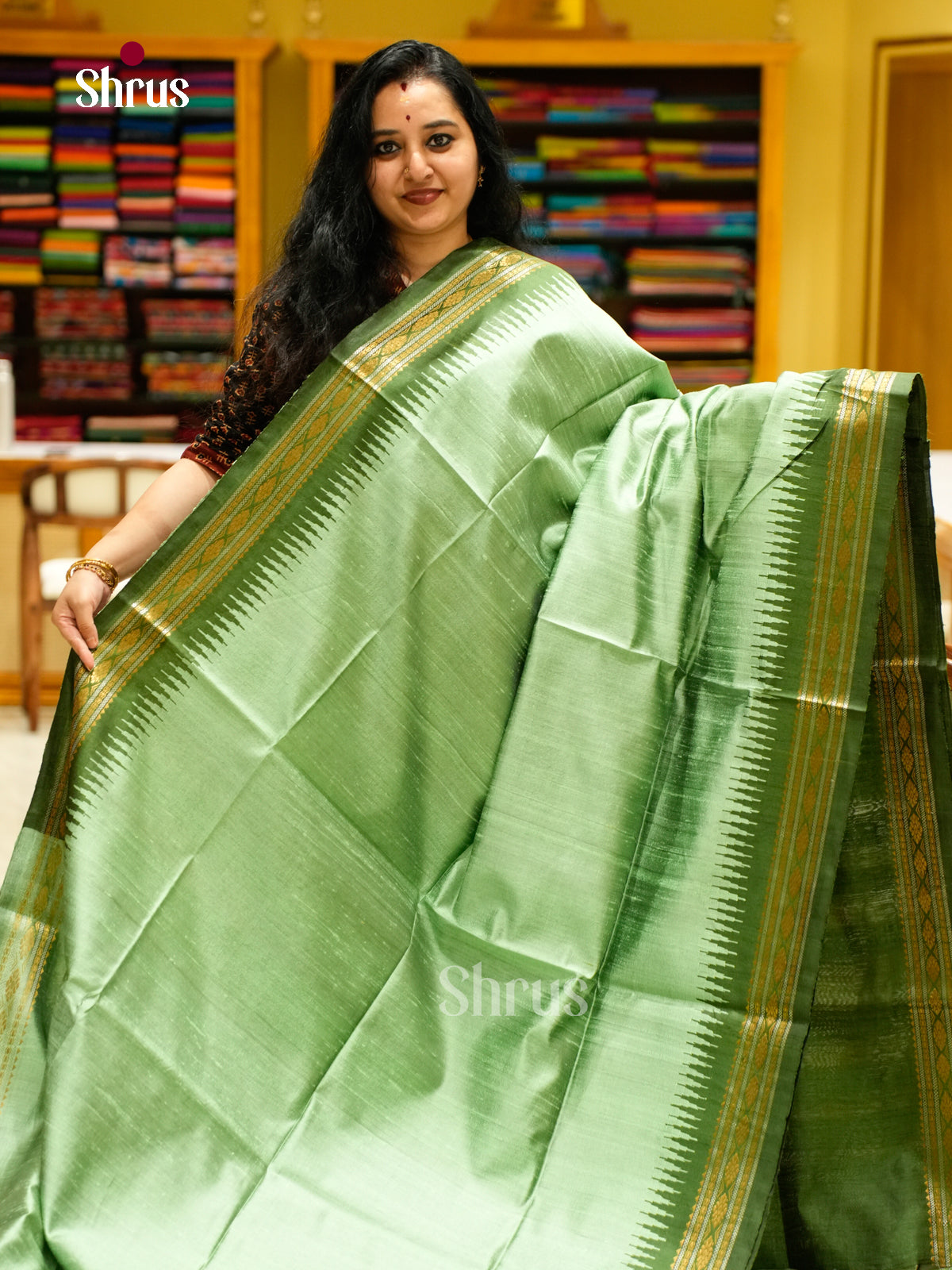 Raw Silk Saree - EFS01183