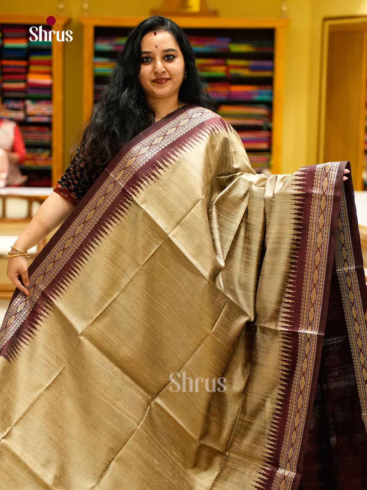 Raw Silk Saree - EFS01186