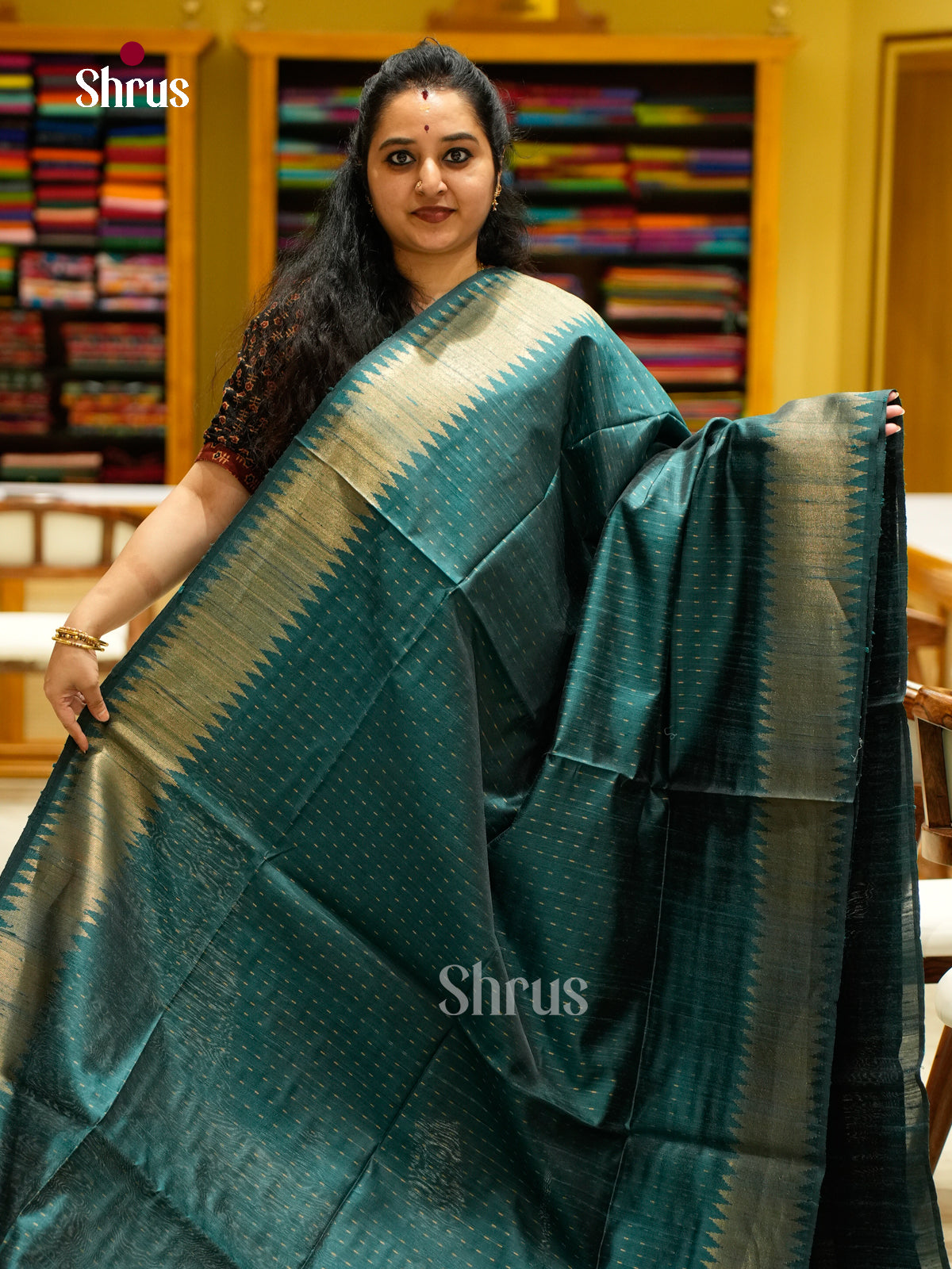 Raw Silk Saree - EFS01190