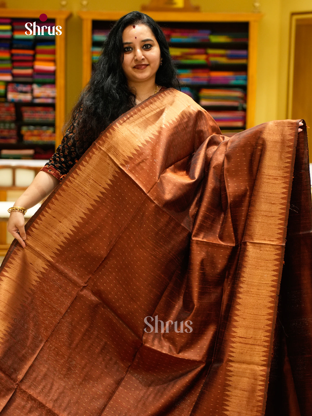 Raw Silk Saree - EFS01193