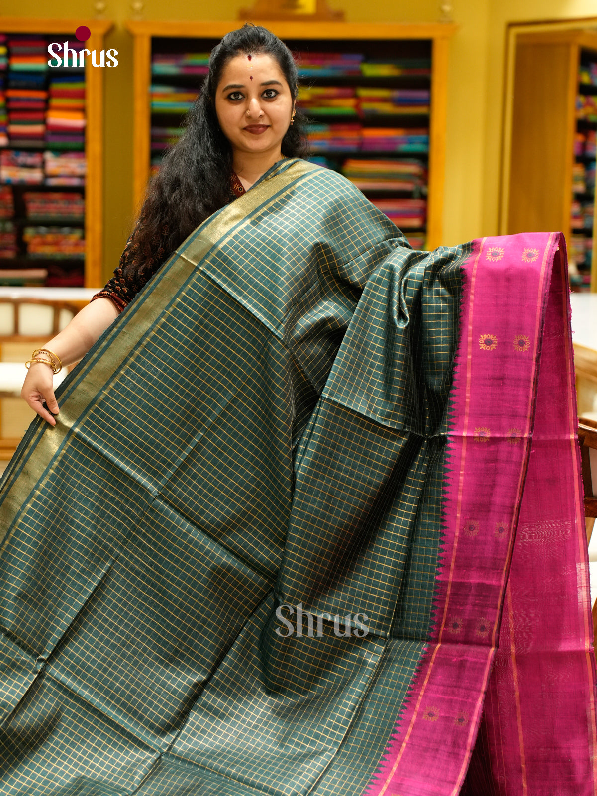 Raw Silk Saree - EFS01196