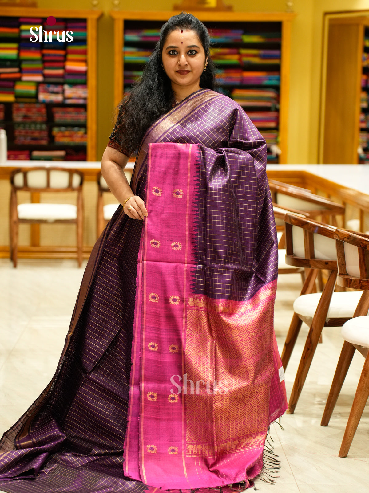 Raw Silk Saree - EFS01197