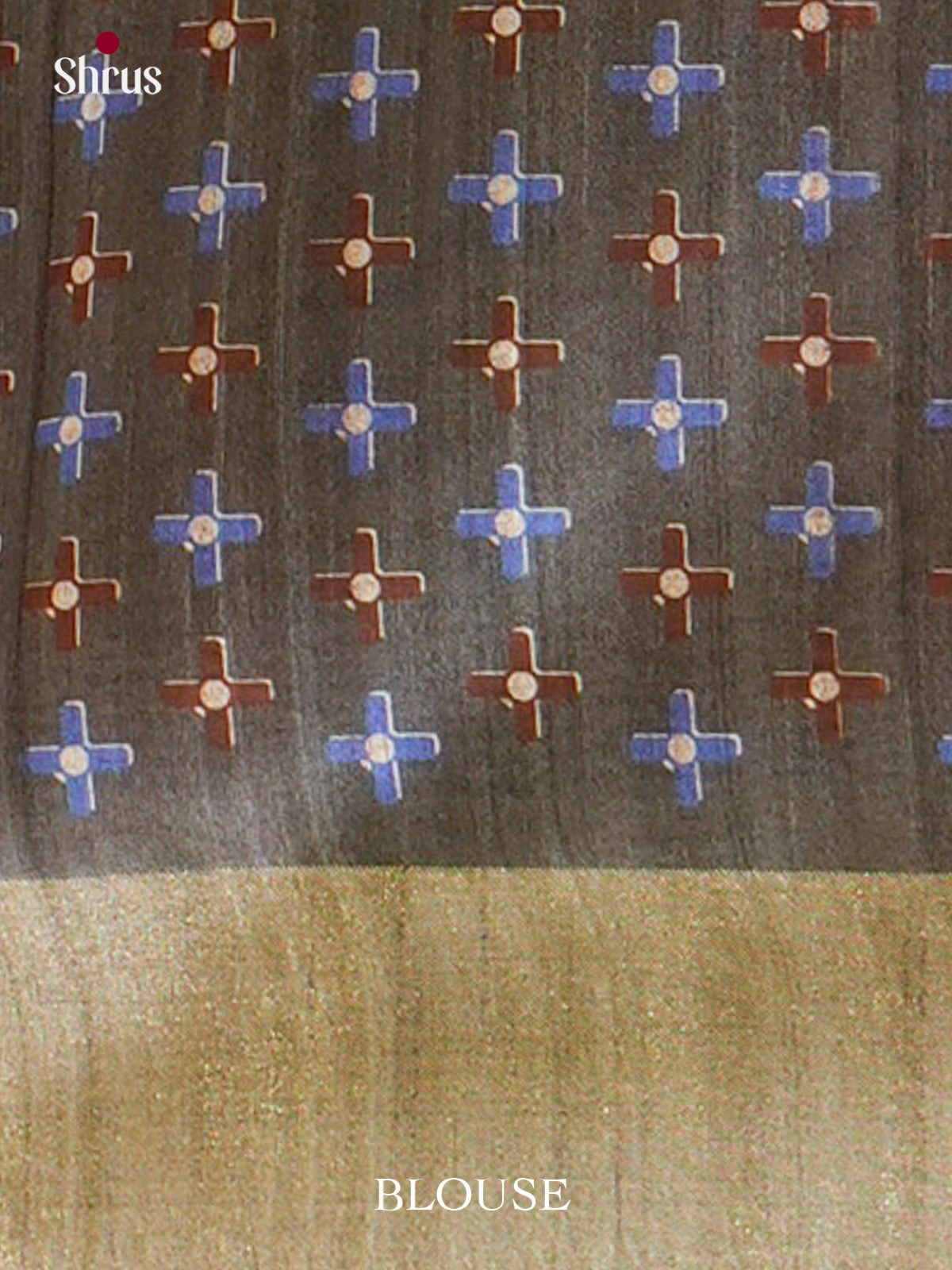 Champa semitussar Saree - EFS01303 - Shop on Shrus.com