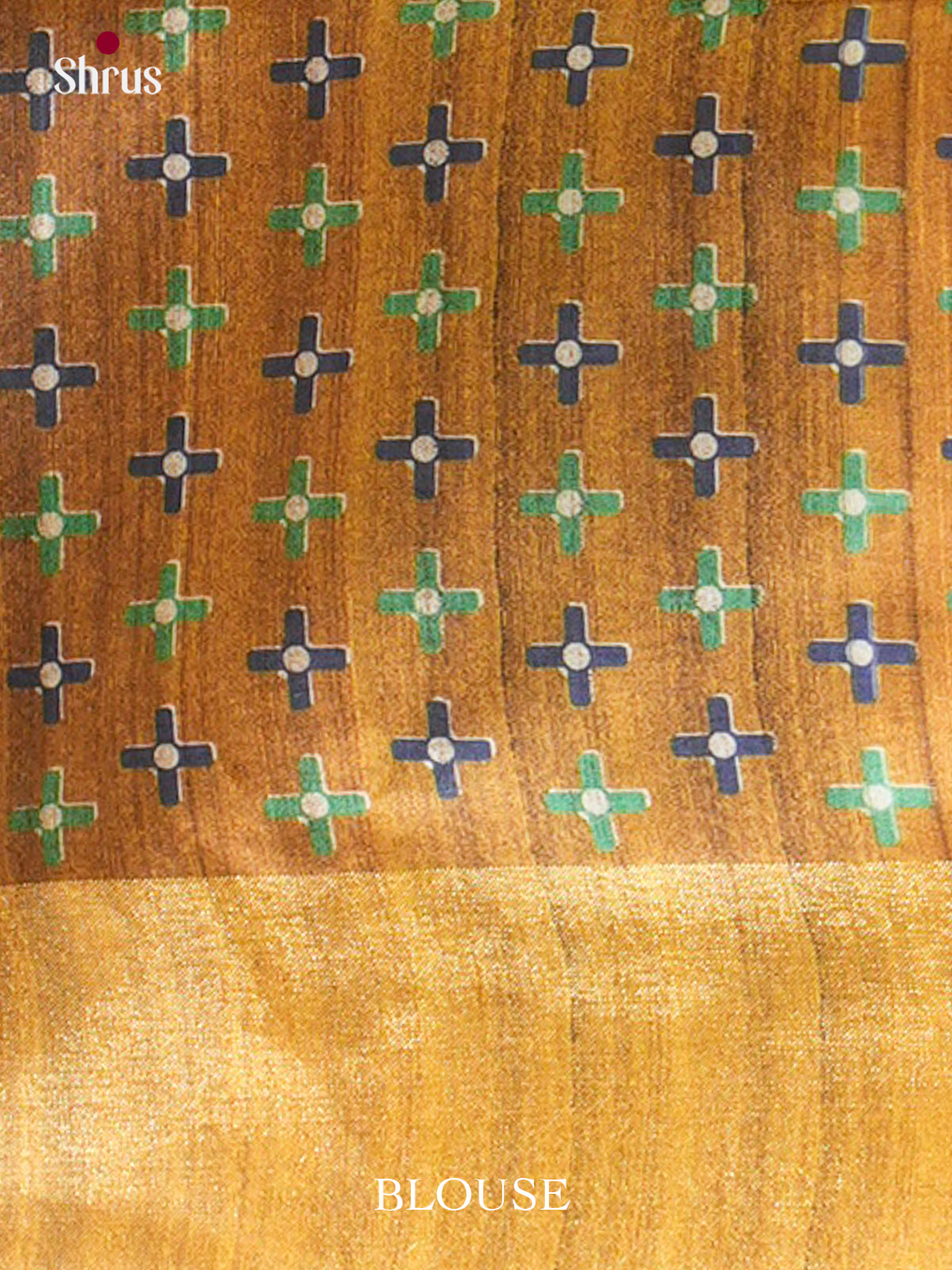 Champa semitussar Saree - EFS01324 - Shop on Shrus.com