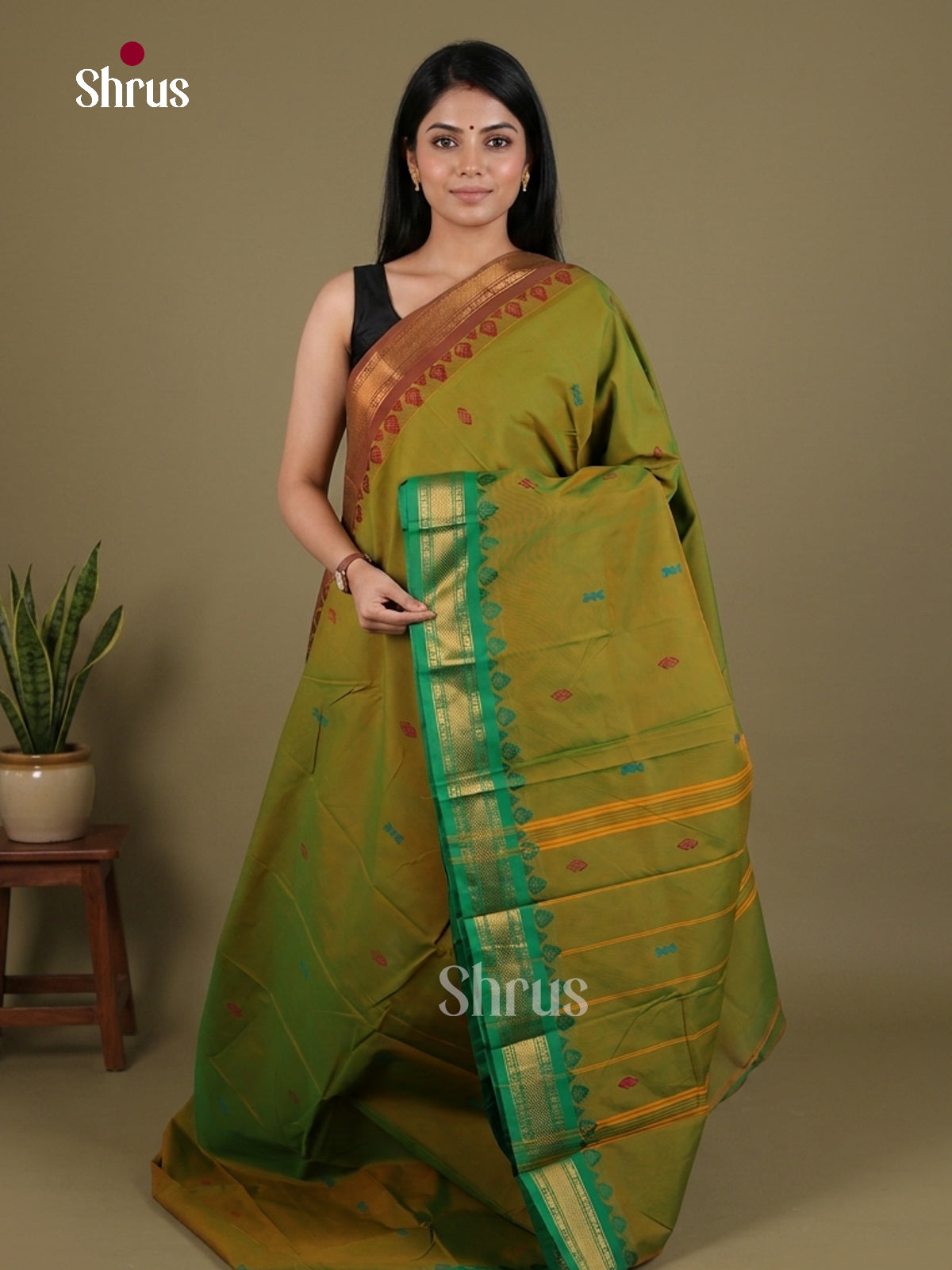 Chettinad Mix Cotton Saree - EFS01354