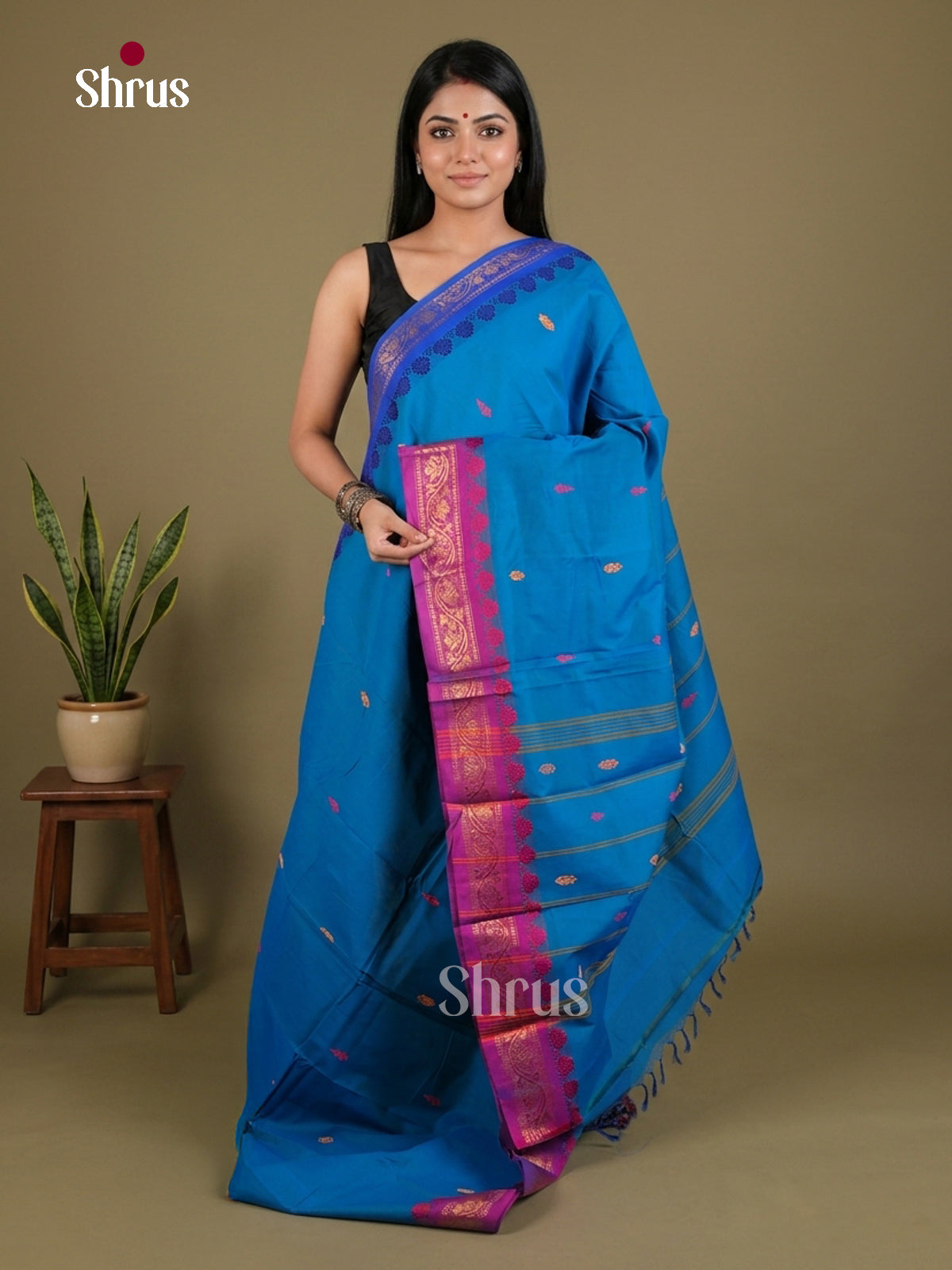 Chettinad Mix Cotton Saree - EFS01357