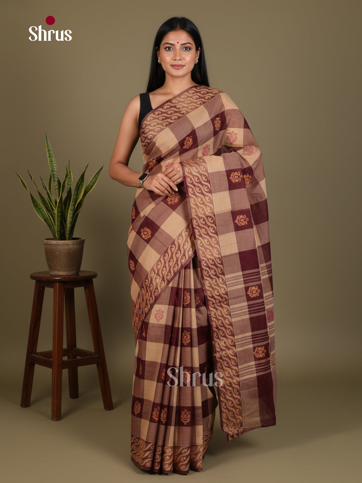 Chettinad Cotton Saree - EFS01365
