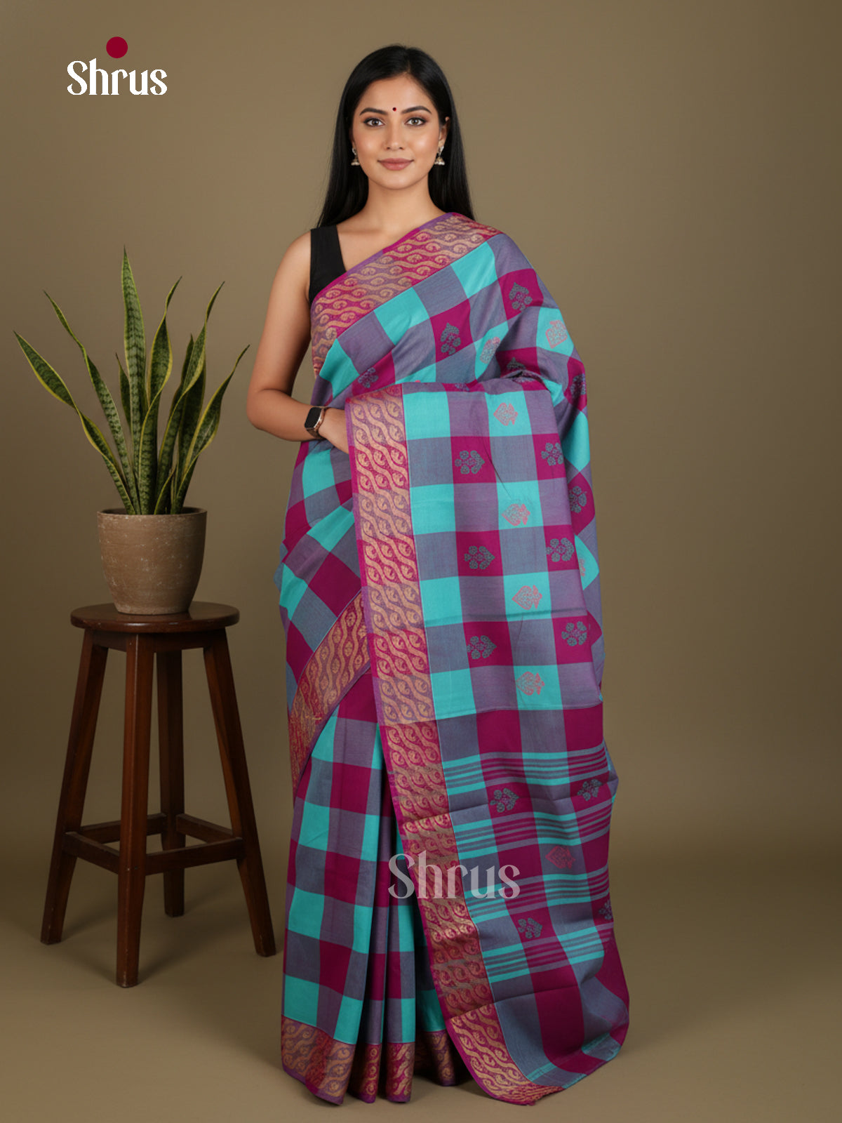 Chettinad Cotton Saree - EFS01372