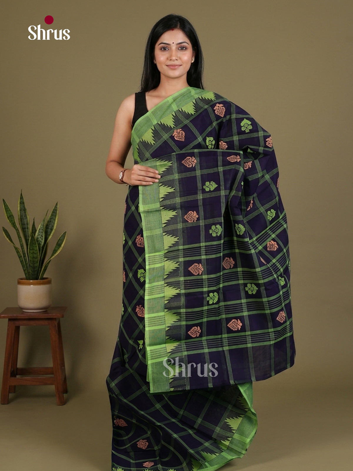 Chettinad Cotton Saree - EFS01375