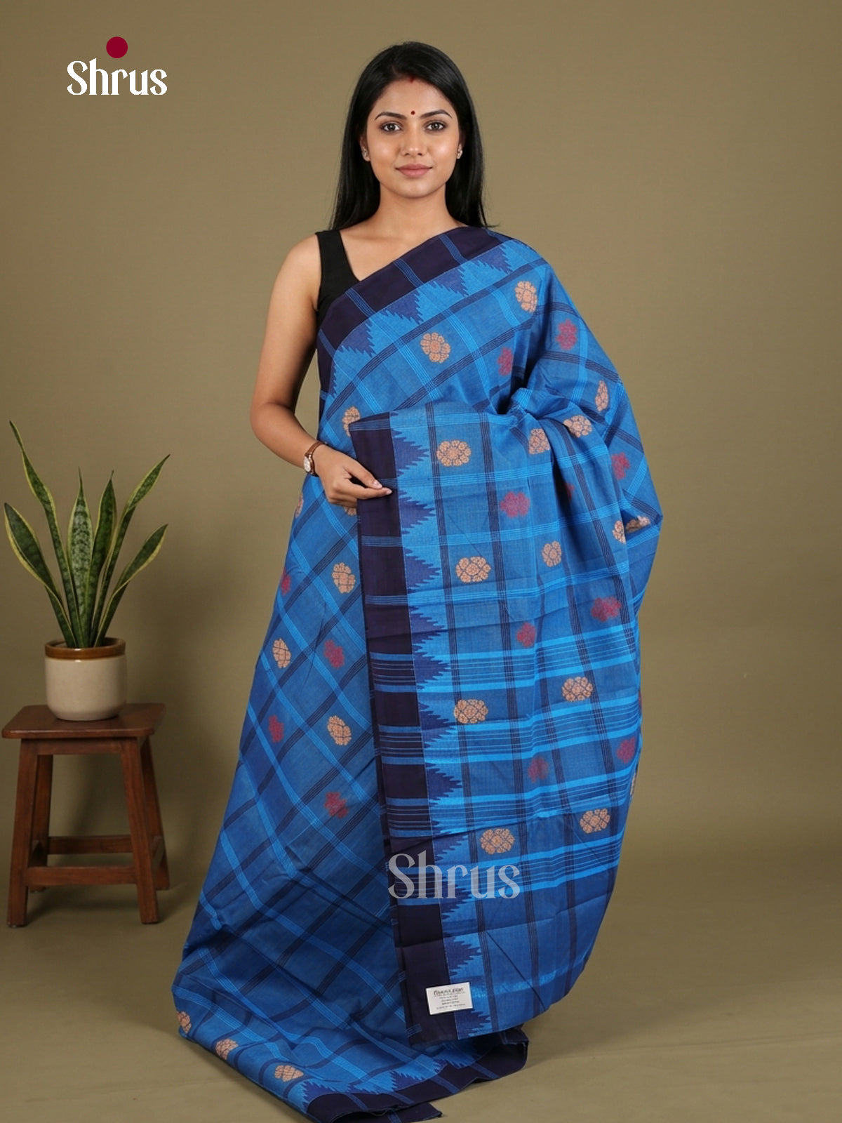 Chettinad Cotton Saree - EFS01377 - Shop on Shrus.com