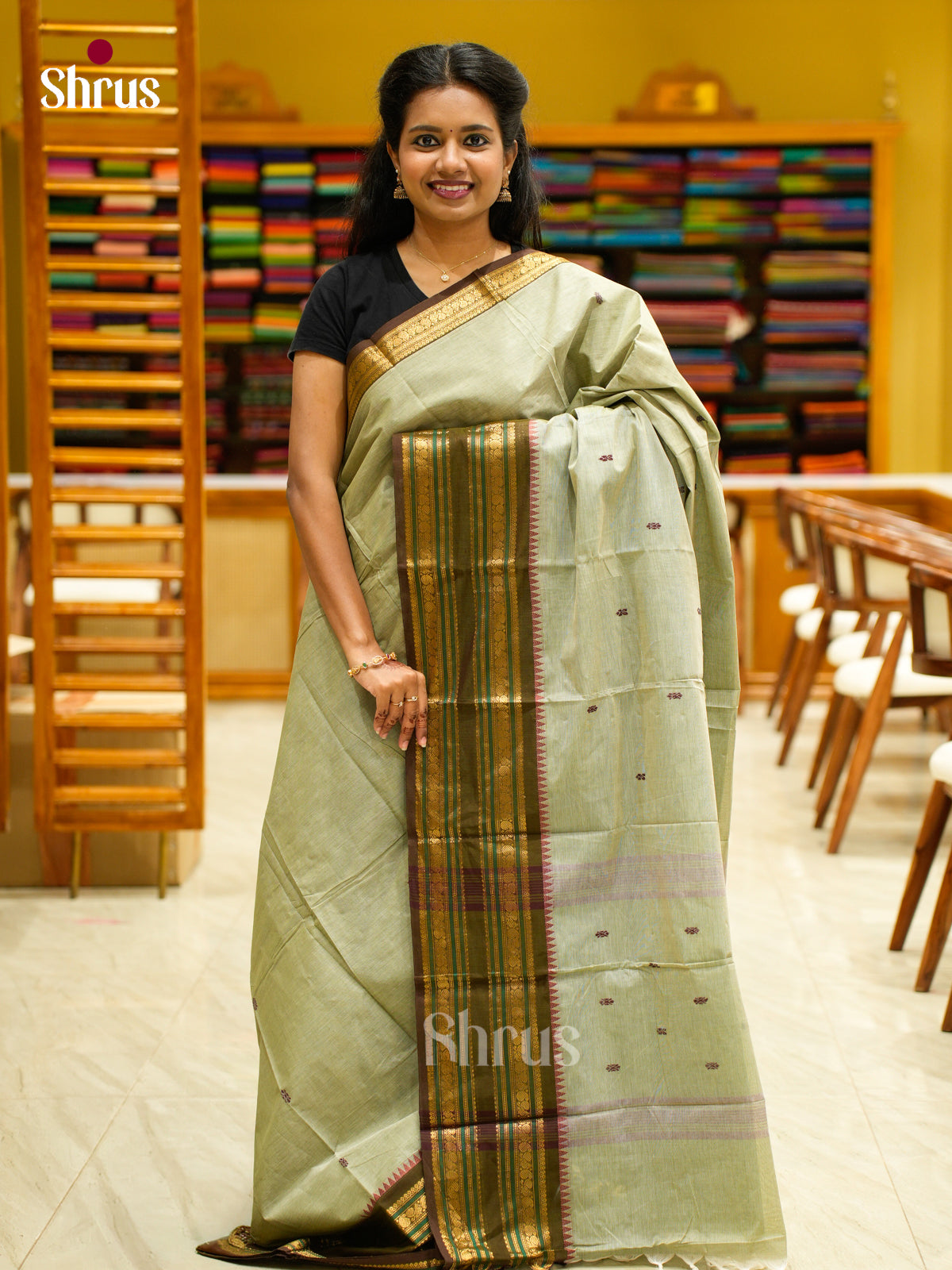 Chettinad Cotton Saree - EFS02006 - Shop on Shrus.com