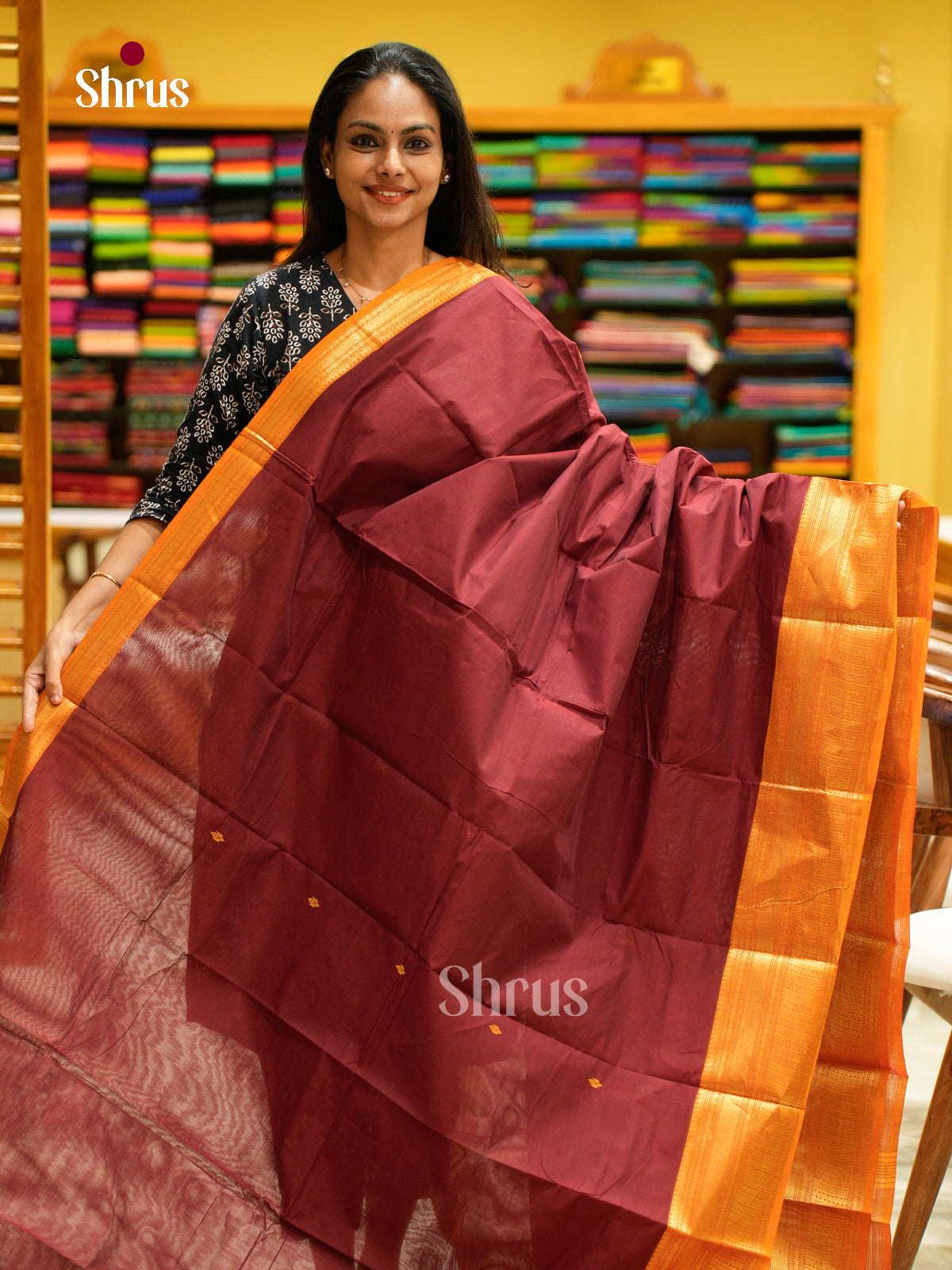 Chettinad Cotton Saree - EFS02007 - Shop on Shrus.com