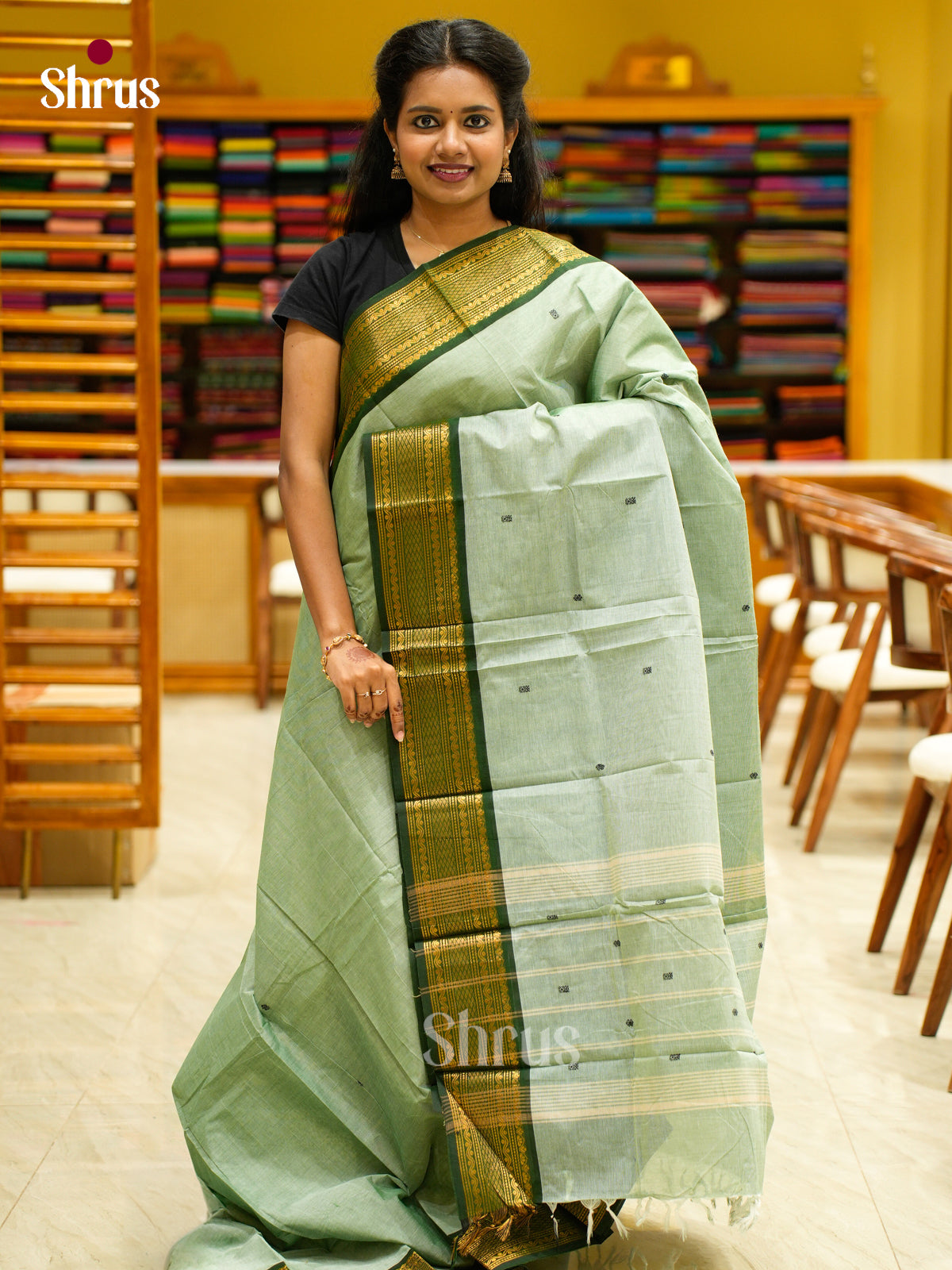 Chettinad Cotton Saree - EFS02010 - Shop on Shrus.com