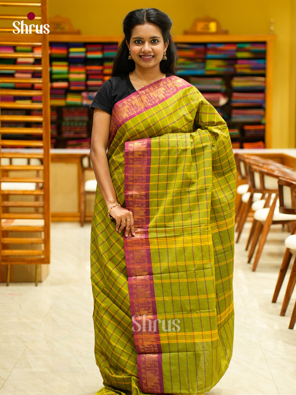 Chettinad Mix Cotton Saree - EFS02017 - Shop on Shrus.com