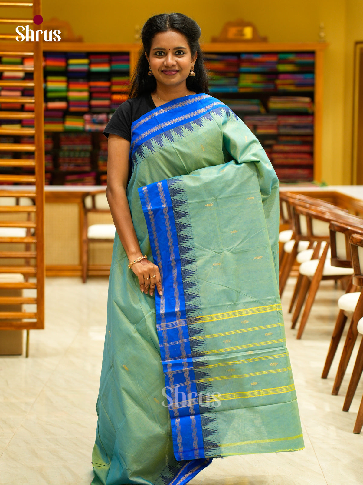 Chettinad Mix Cotton Saree - EFS02026 - Shop on Shrus.com