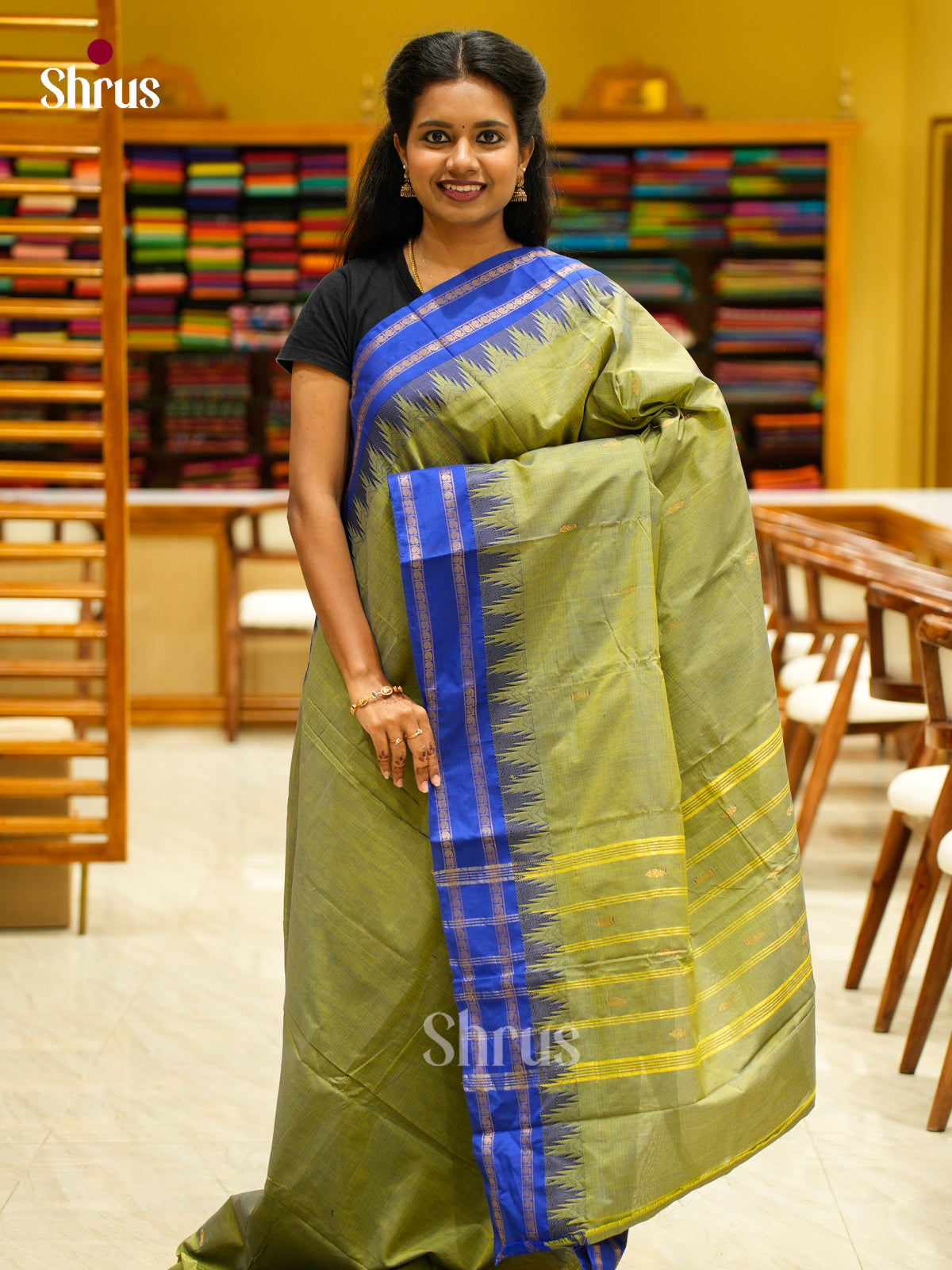 Chettinad Mix Cotton Saree - EFS02032 - Shop on Shrus.com
