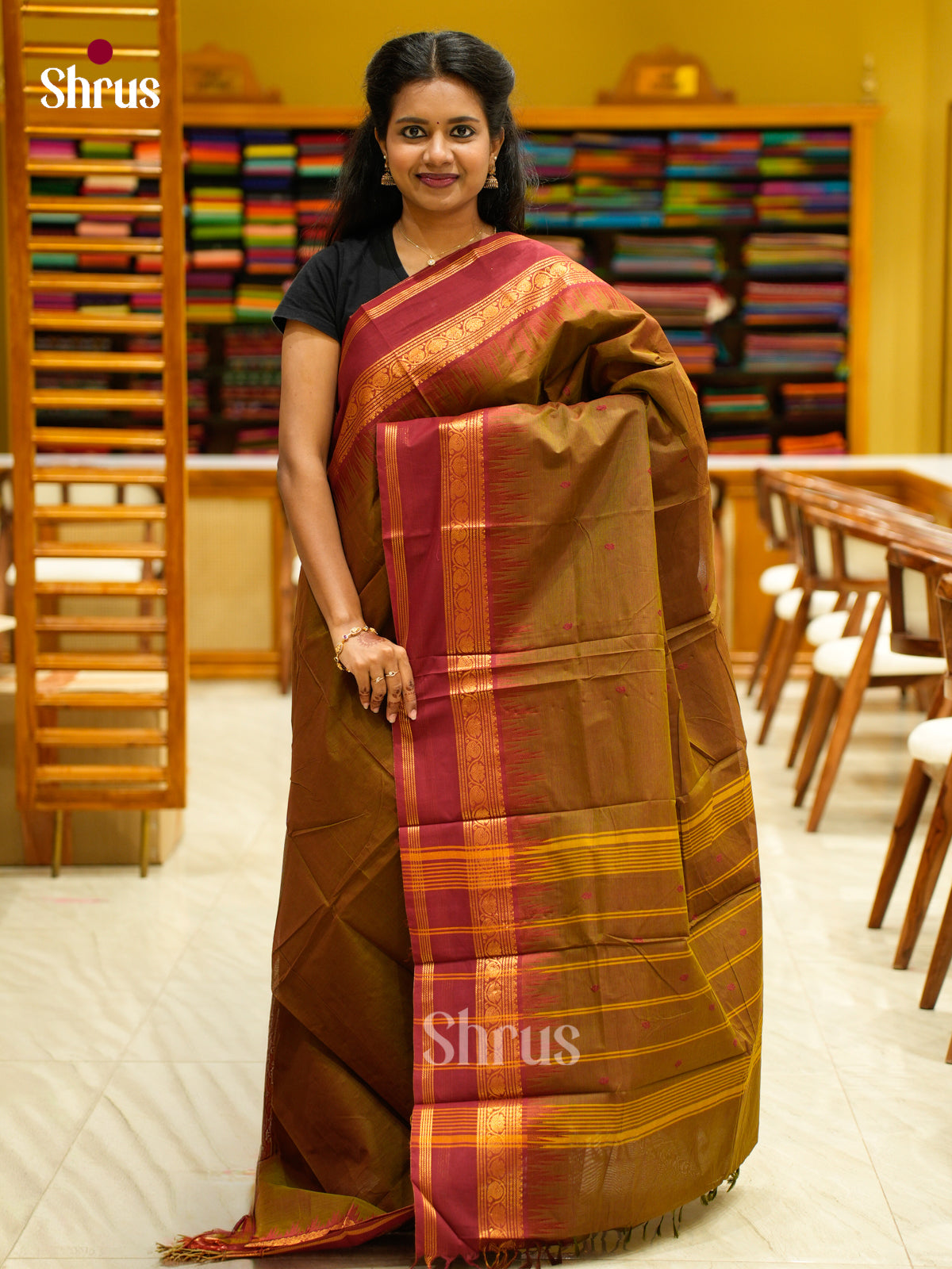 Chettinad Cotton Saree - EFS02048 - Shop on Shrus.com