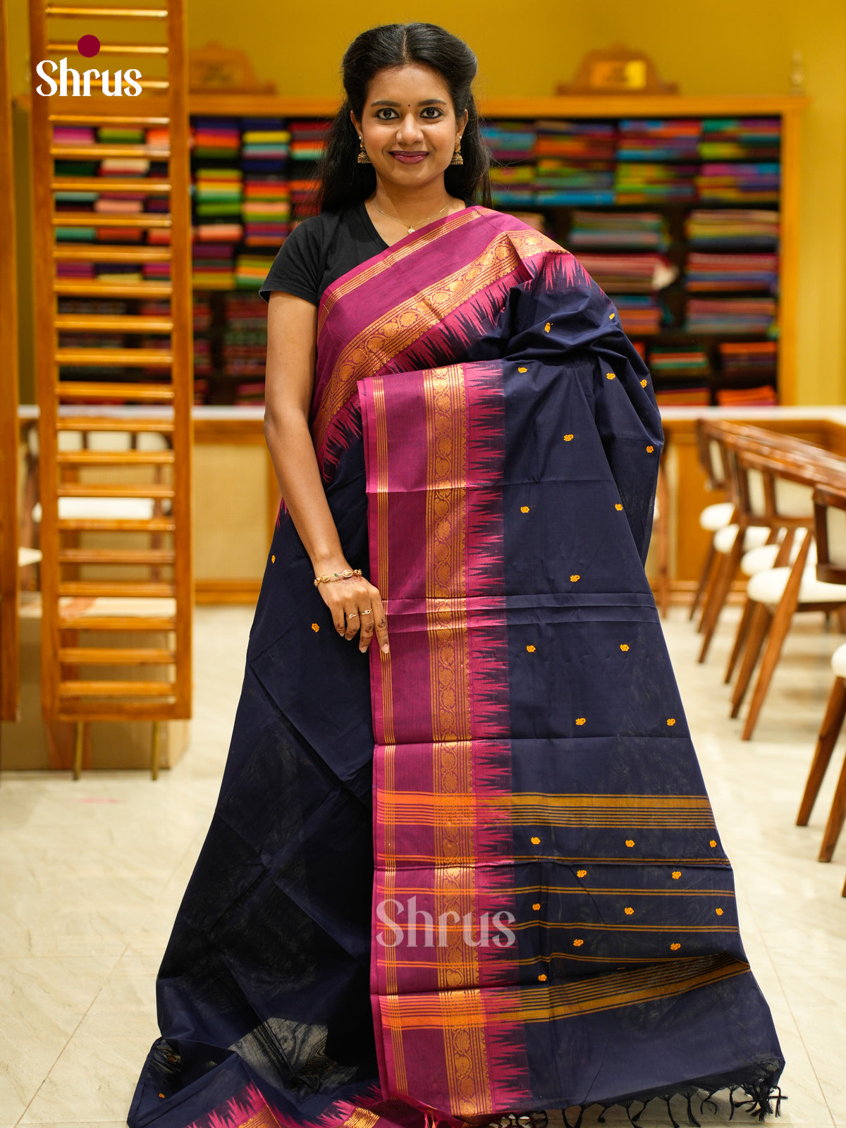 Chettinad Cotton Saree - EFS02050 - Shop on Shrus.com