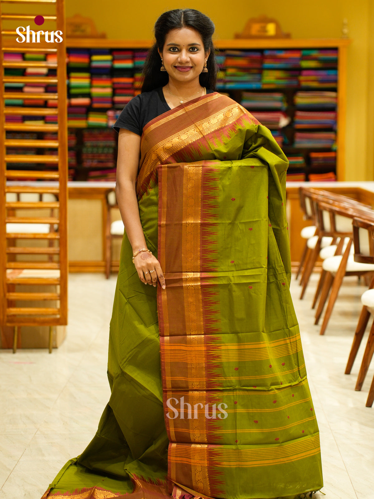 Chettinad Cotton Saree - EFS02051 - Shop on Shrus.com