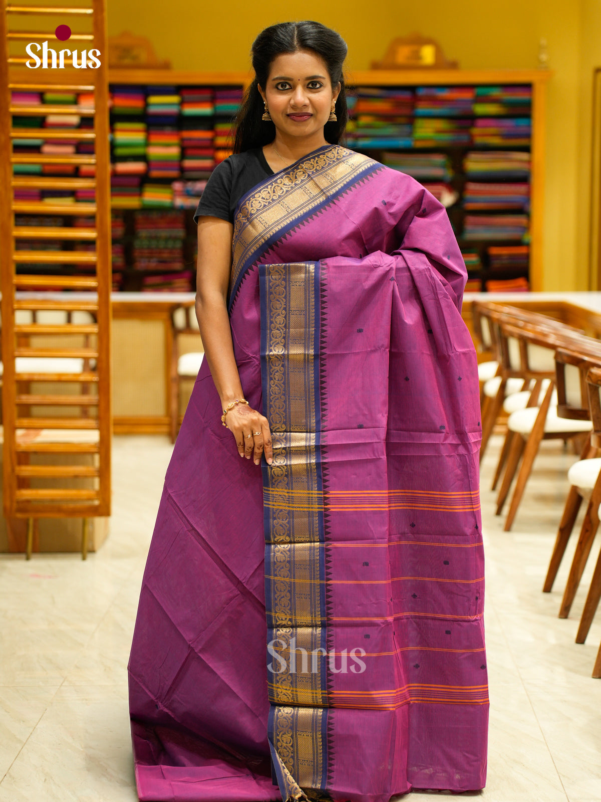 Chettinad Cotton Saree - EFS02061 - Shop on Shrus.com