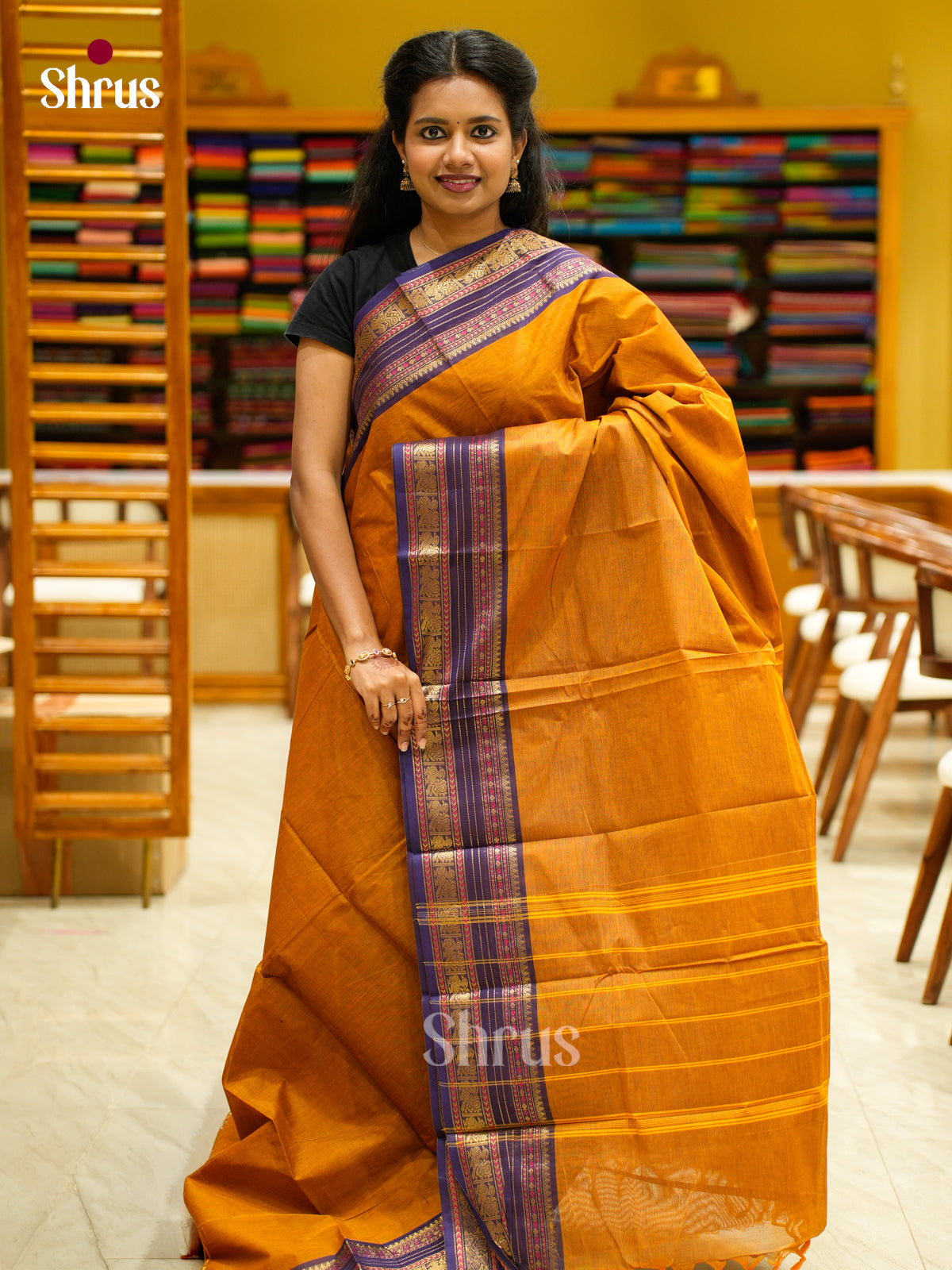 Chettinad Cotton Saree - EFS02071 - Shop on Shrus.com