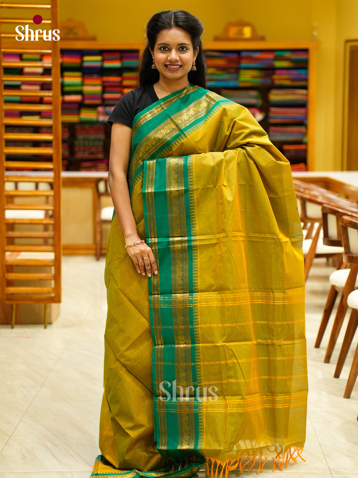 Chettinad Cotton Saree - EFS02075 - Shop on Shrus.com
