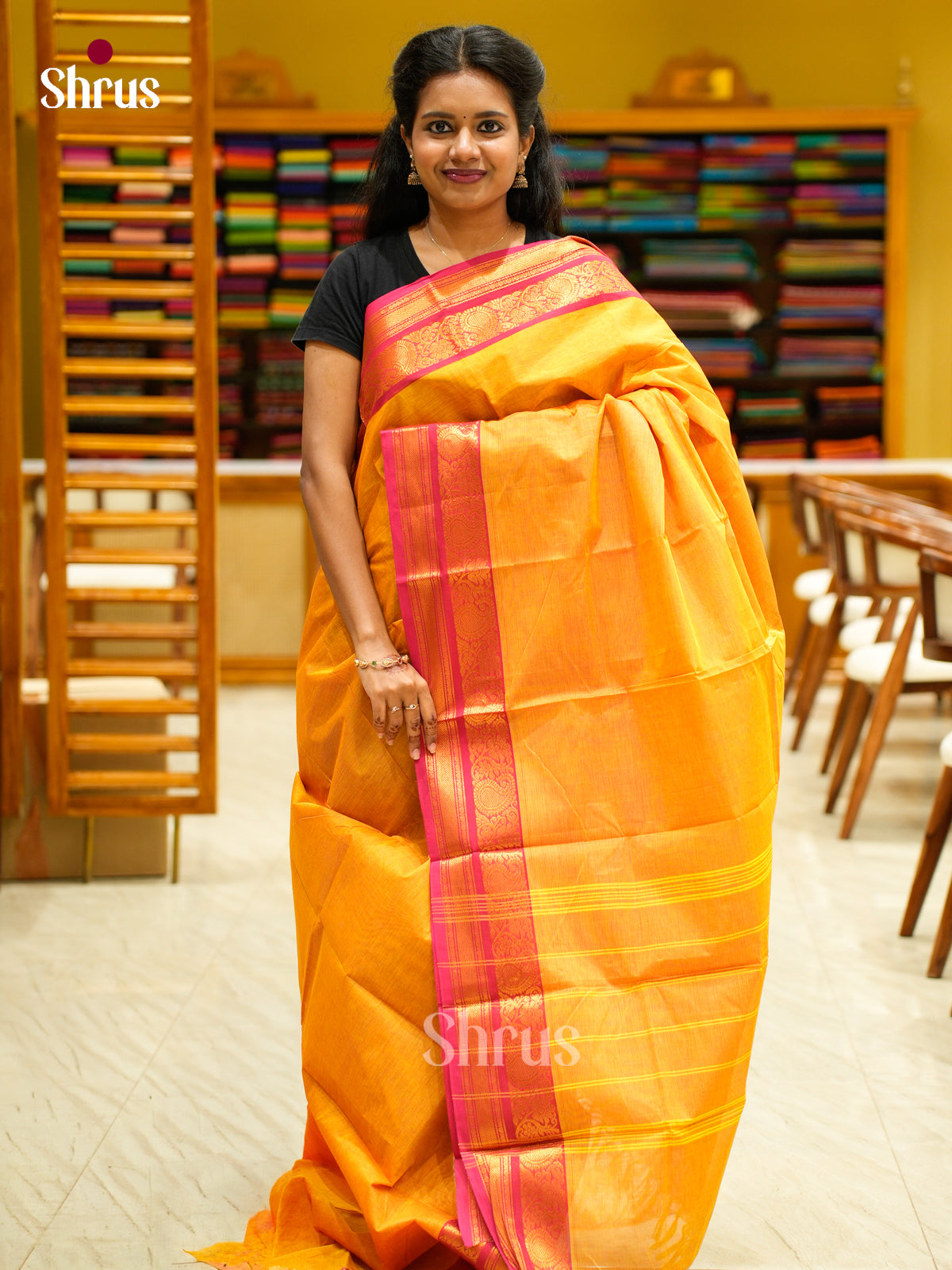 Chettinad Cotton Saree - EFS02077 - Shop on Shrus.com
