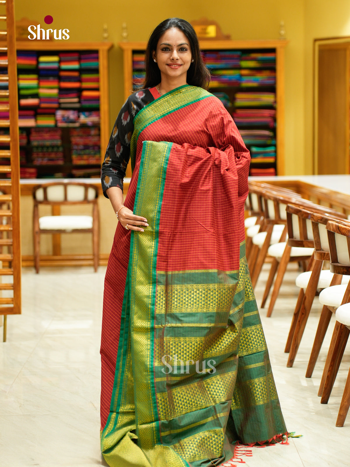 Kalyani Cotton Saree - EFS02129 - Shop on Shrus.com