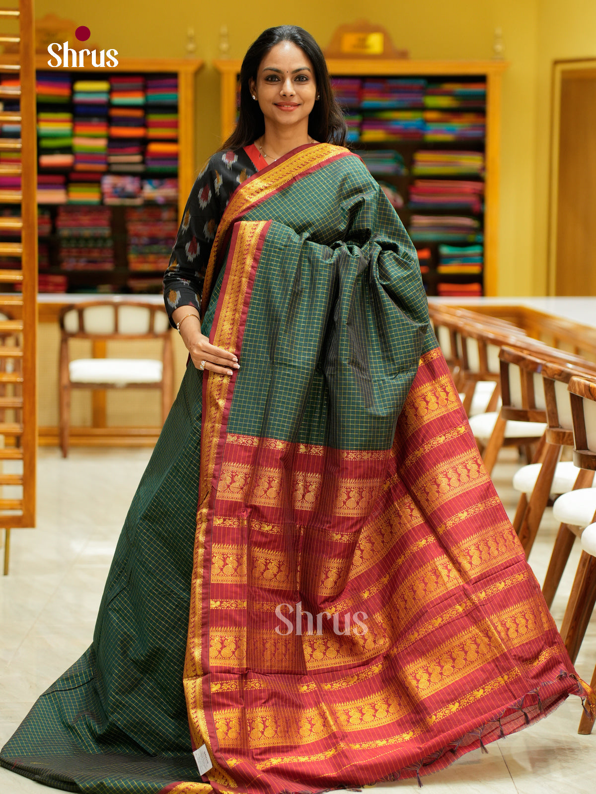 Kalyani Cotton Saree - EFS02163 - Shop on Shrus.com
