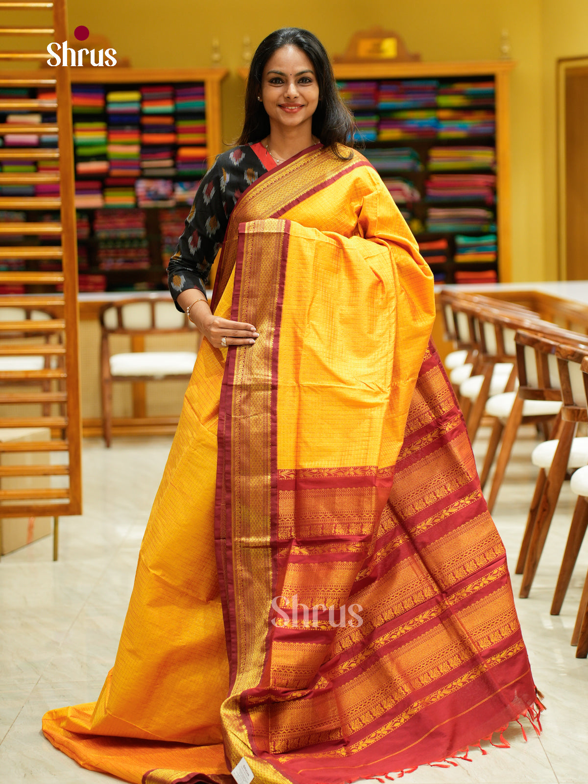 Kalyani Cotton Saree - EFS02193 - Shop on Shrus.com