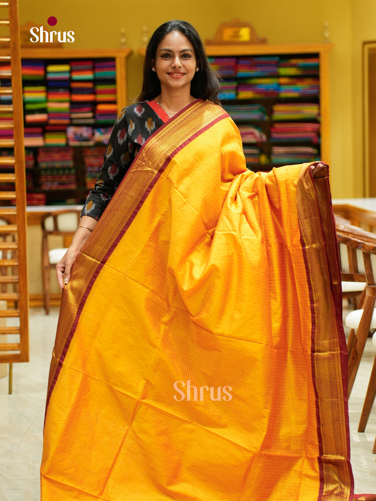 Kalyani Cotton Saree - EFS02193 - Shop on Shrus.com