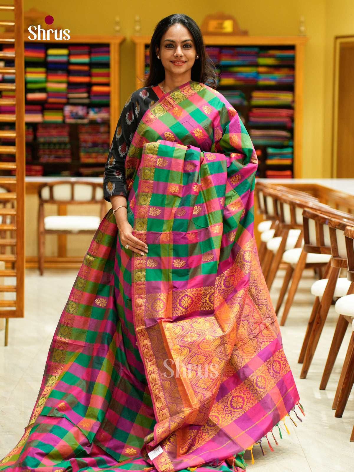 Kalyani Cotton Saree - EFS02202 - Shop on Shrus.com