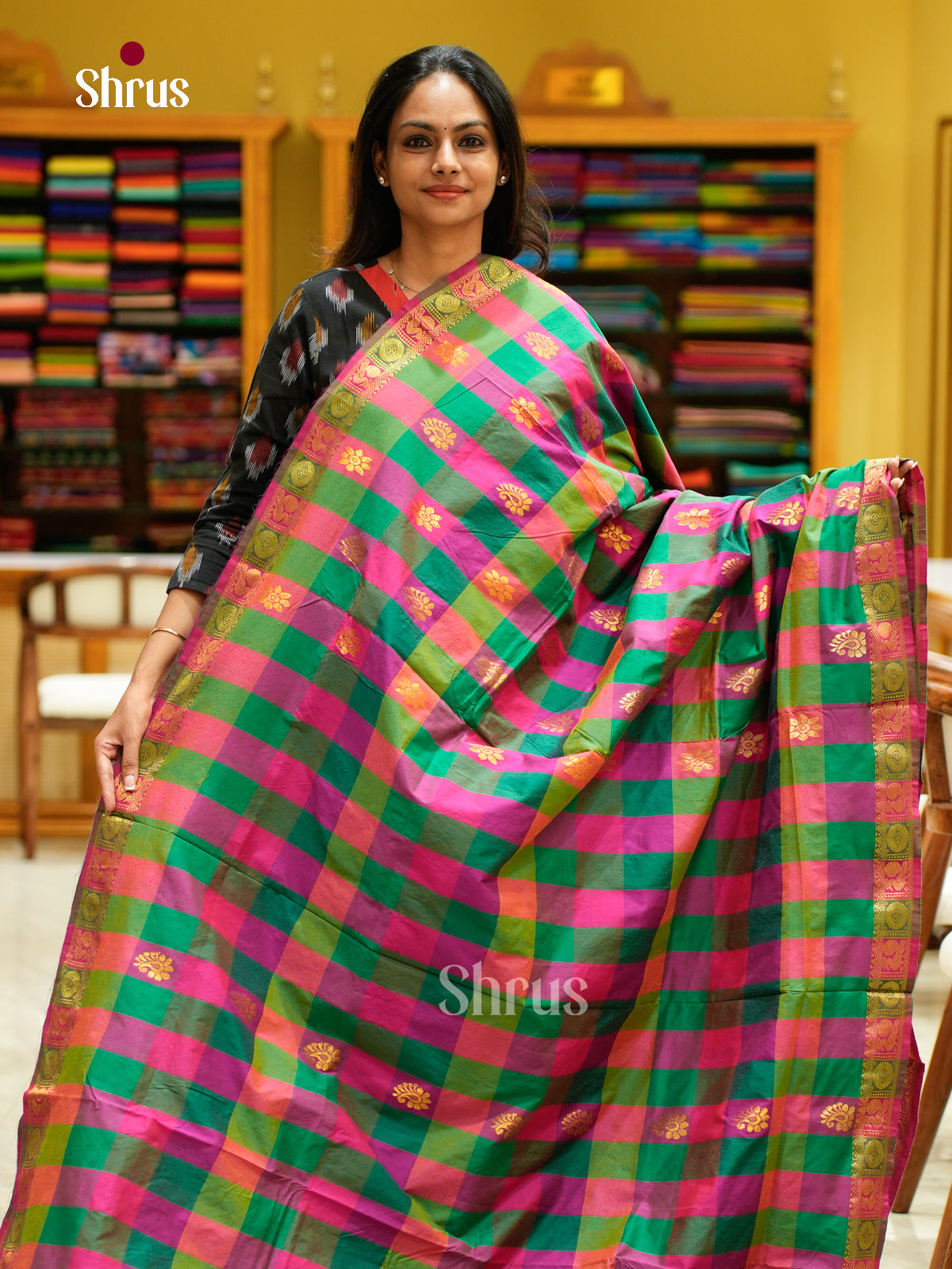 Kalyani Cotton Saree - EFS02202 - Shop on Shrus.com