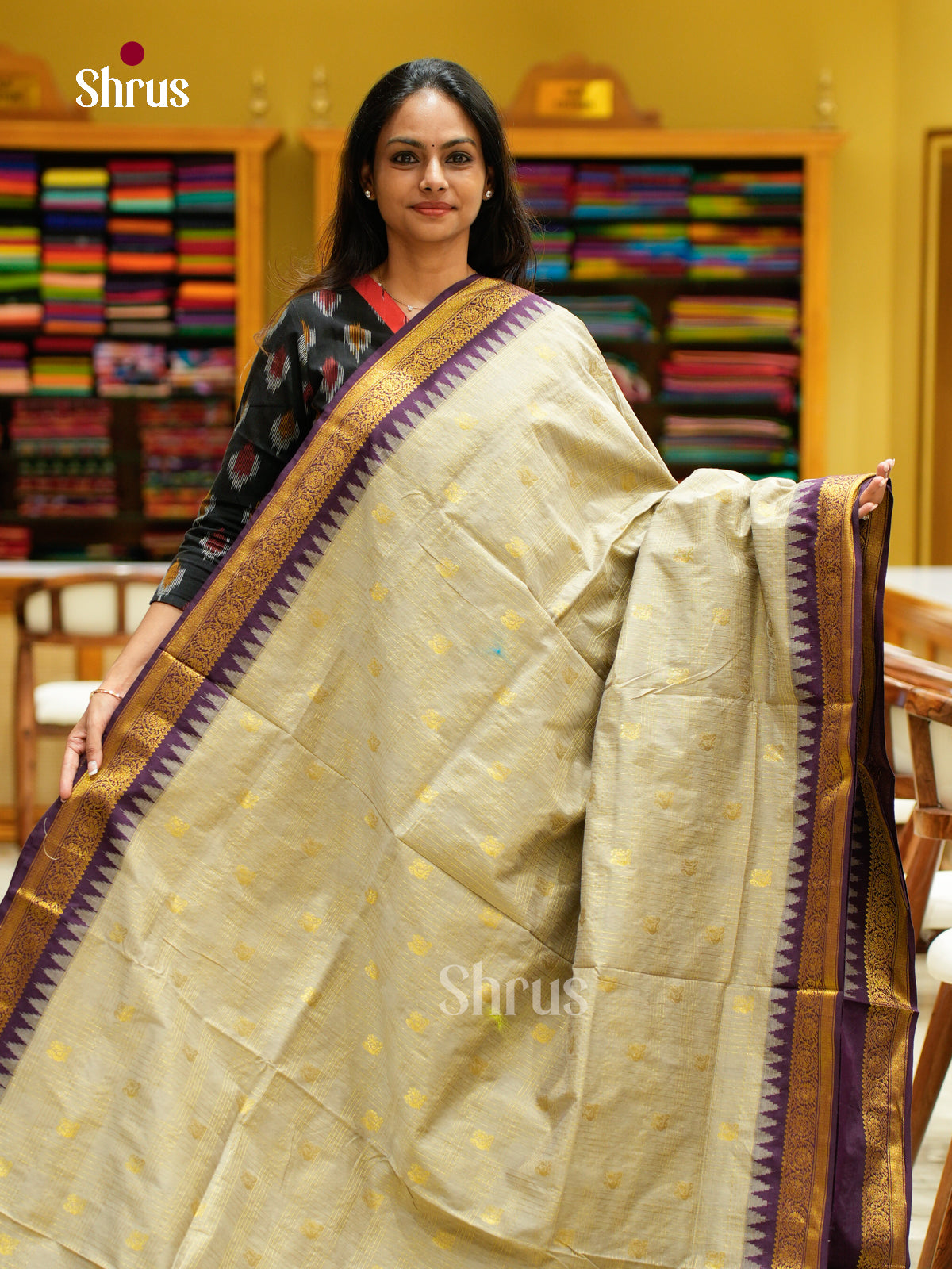 Kalyani Cotton Saree - EFS02210 - Shop on Shrus.com