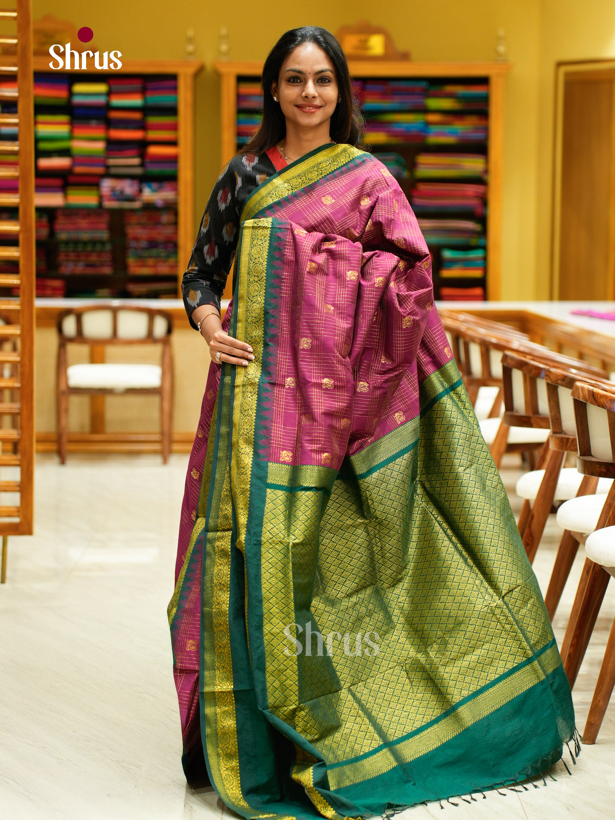 Kalyani Cotton Saree - EFS02213 - Shop on Shrus.com