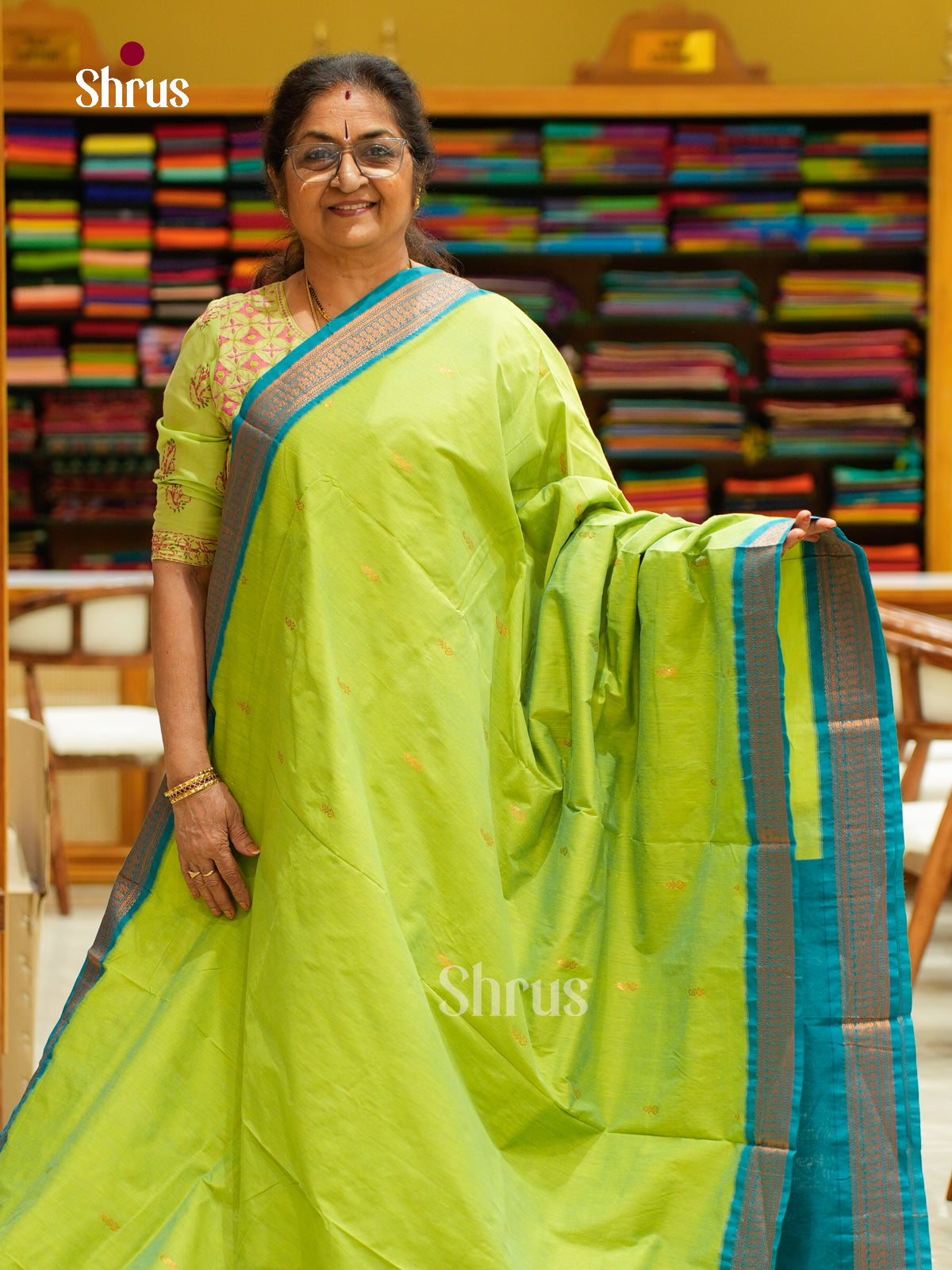 Kalyani Cotton Saree - EFS02349 - Shop on Shrus.com