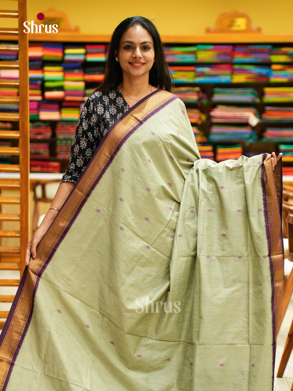 Kalyani Cotton Saree - EFS02350 - Shop on Shrus.com
