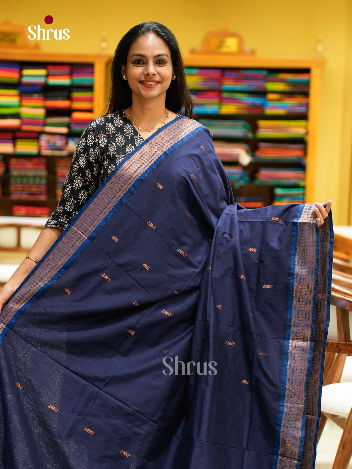 Kalyani Cotton Saree - EFS02354 - Shop on Shrus.com