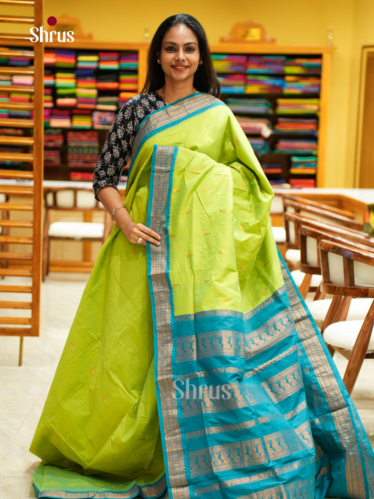 Kalyani Cotton Saree - EFS02356 - Shop on Shrus.com