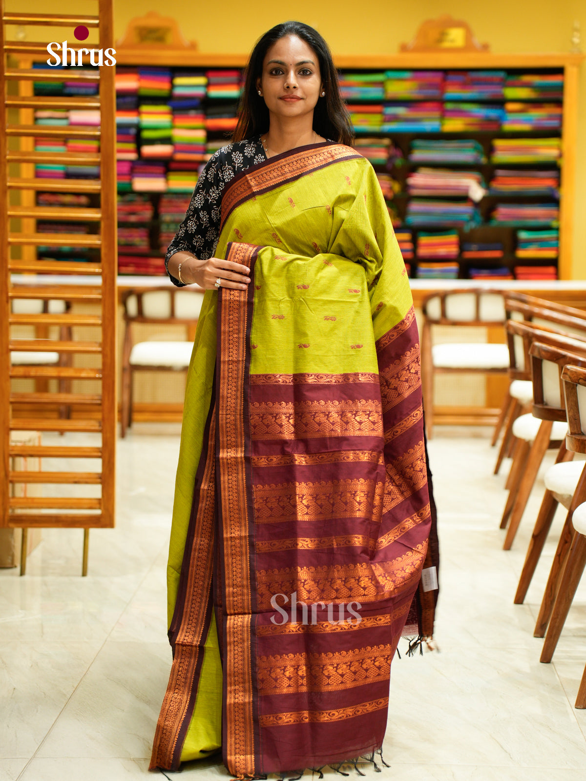 Kalyani Cotton Saree - EFS02357 - Shop on Shrus.com