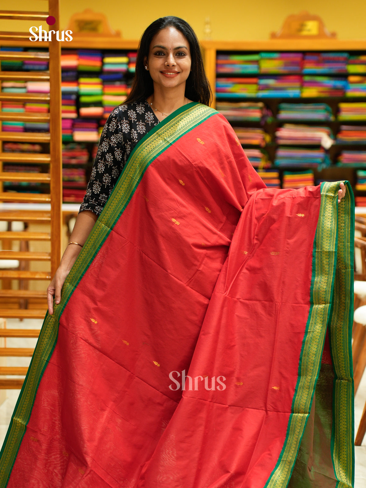 Kalyani Cotton Saree - EFS02358 - Shop on Shrus.com