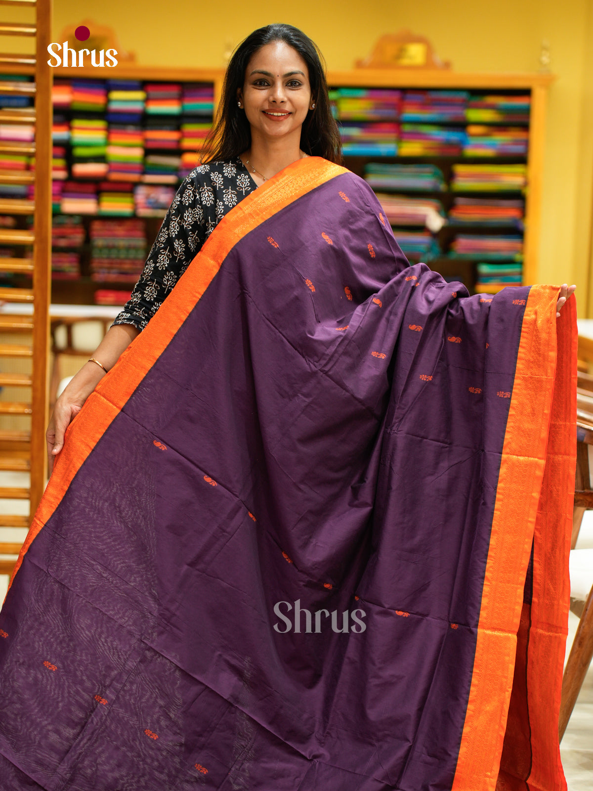 Kalyani Cotton Saree - EFS02362 - Shop on Shrus.com