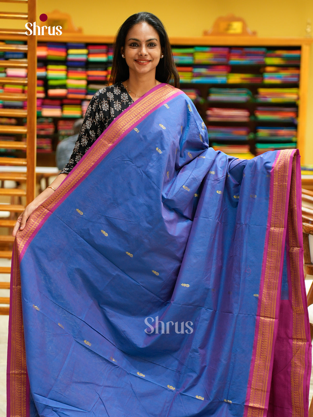 Kalyani Cotton Saree - EFS02365 - Shop on Shrus.com