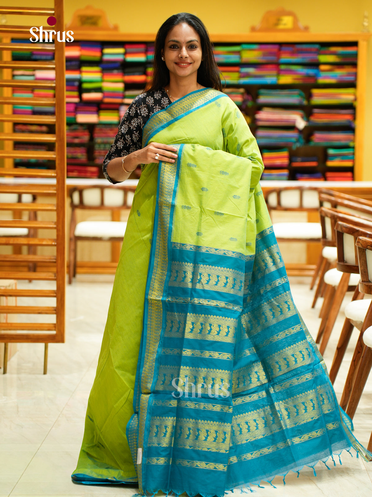 Kalyani Cotton Saree - EFS02366 - Shop on Shrus.com