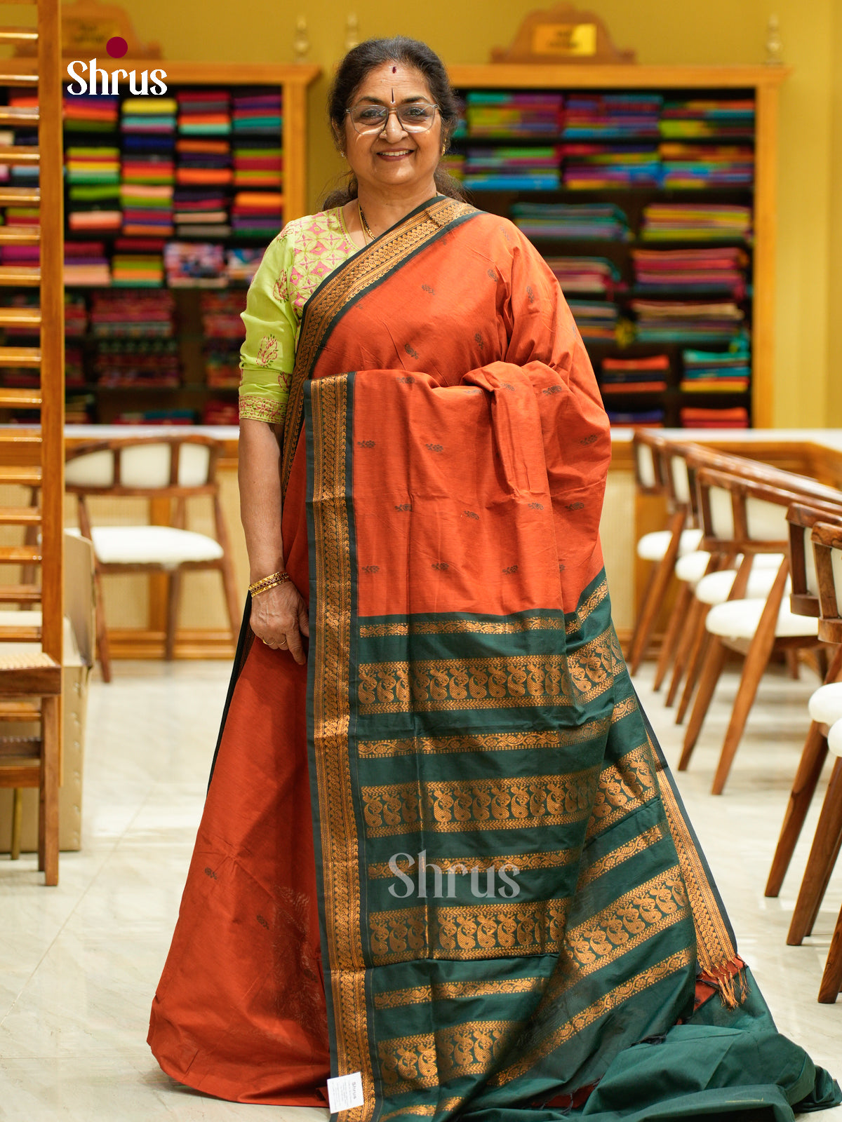Kalyani Cotton Saree - EFS02377 - Shop on Shrus.com