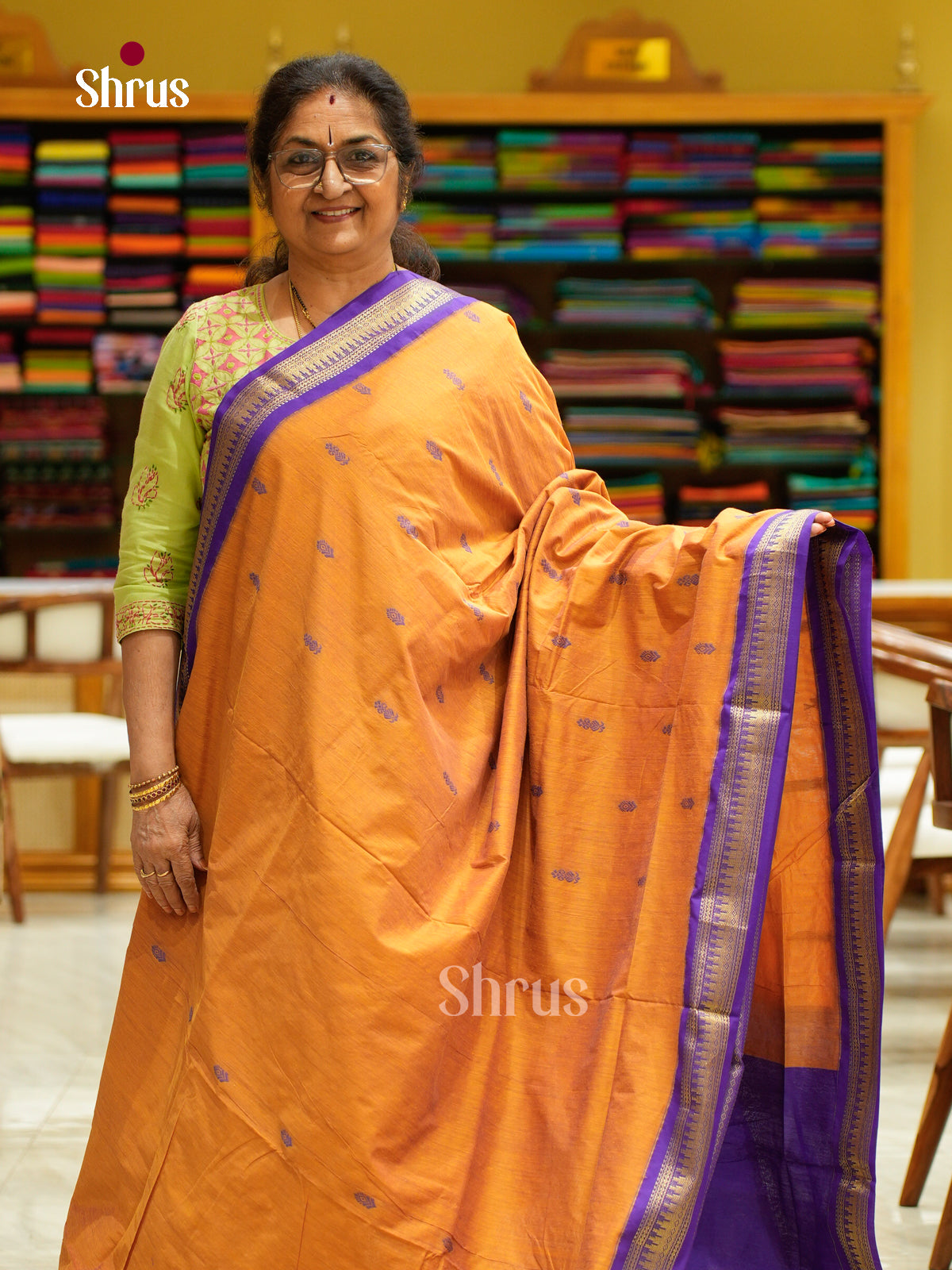 Kalyani Cotton Saree - EFS02380 - Shop on Shrus.com