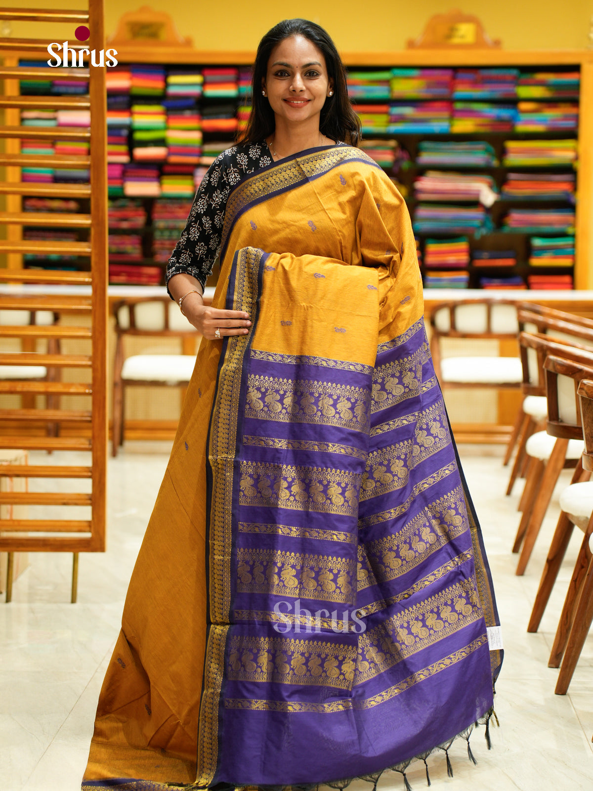 Kalyani Cotton Saree - EFS02381 - Shop on Shrus.com