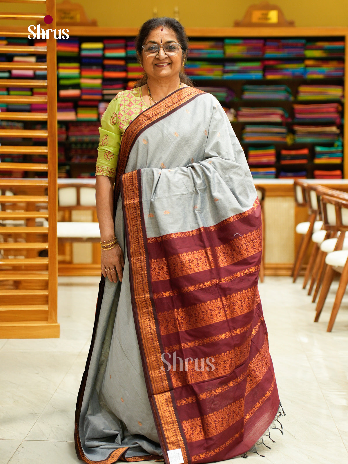 Kalyani Cotton Saree - EFS02382 - Shop on Shrus.com