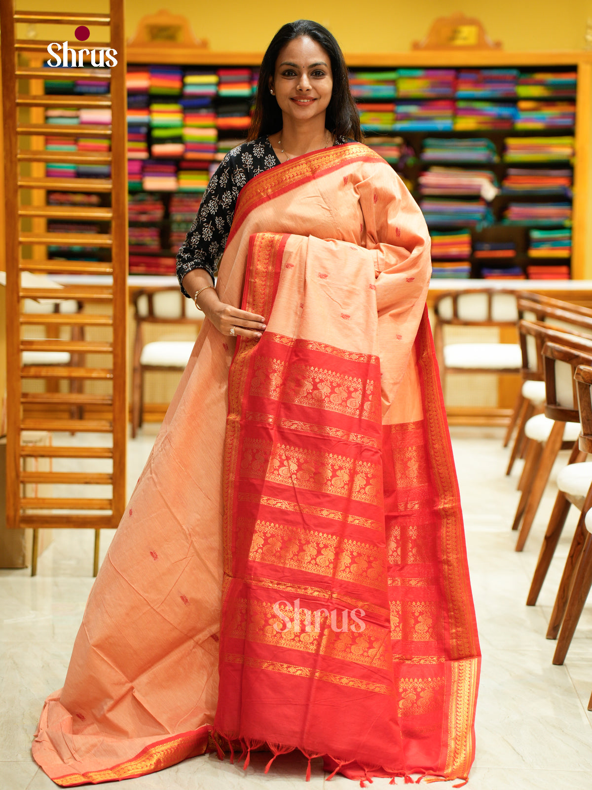 Kalyani Cotton Saree - EFS02383 - Shop on Shrus.com