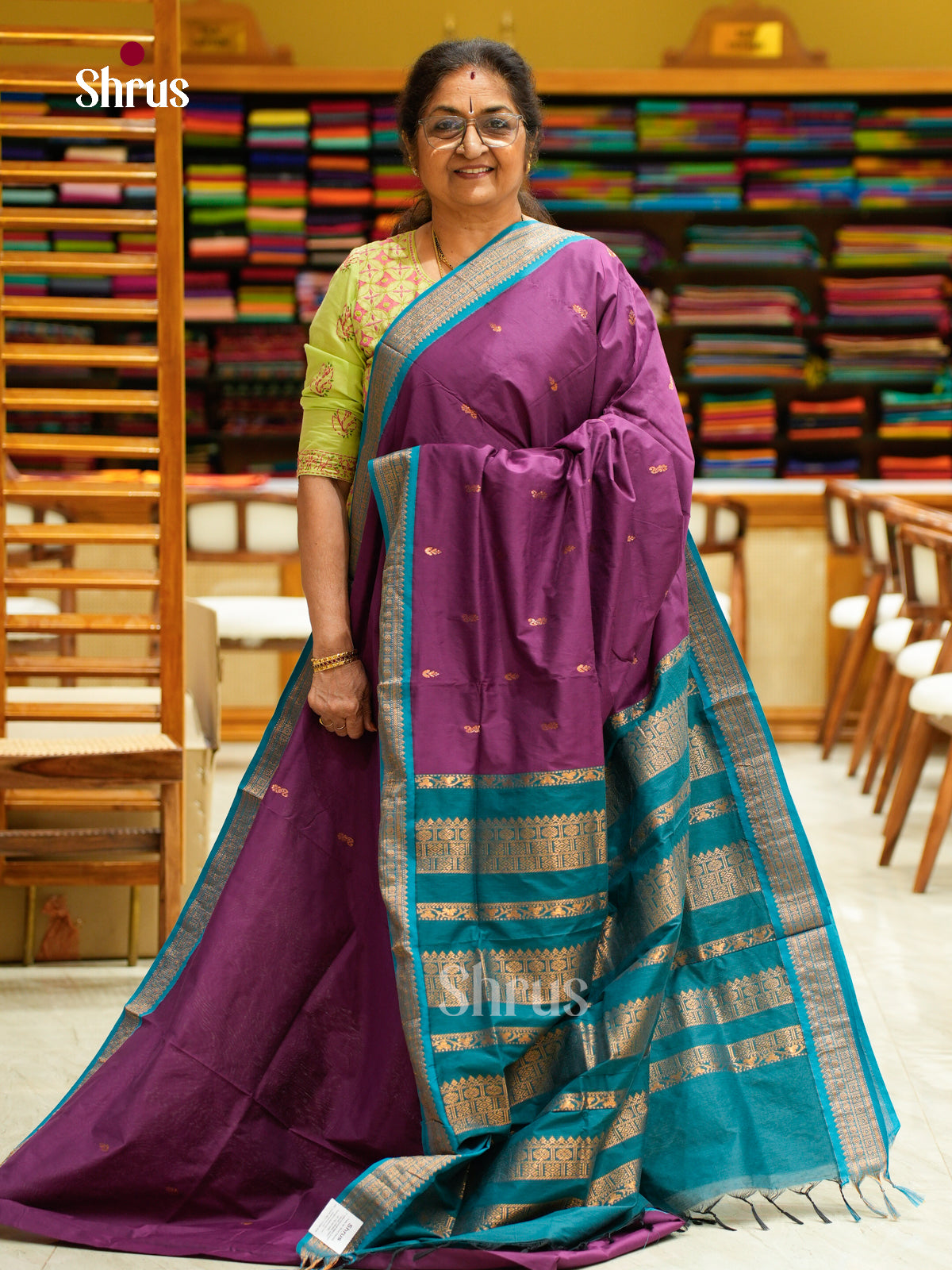 Kalyani Cotton Saree - EFS02387 - Shop on Shrus.com